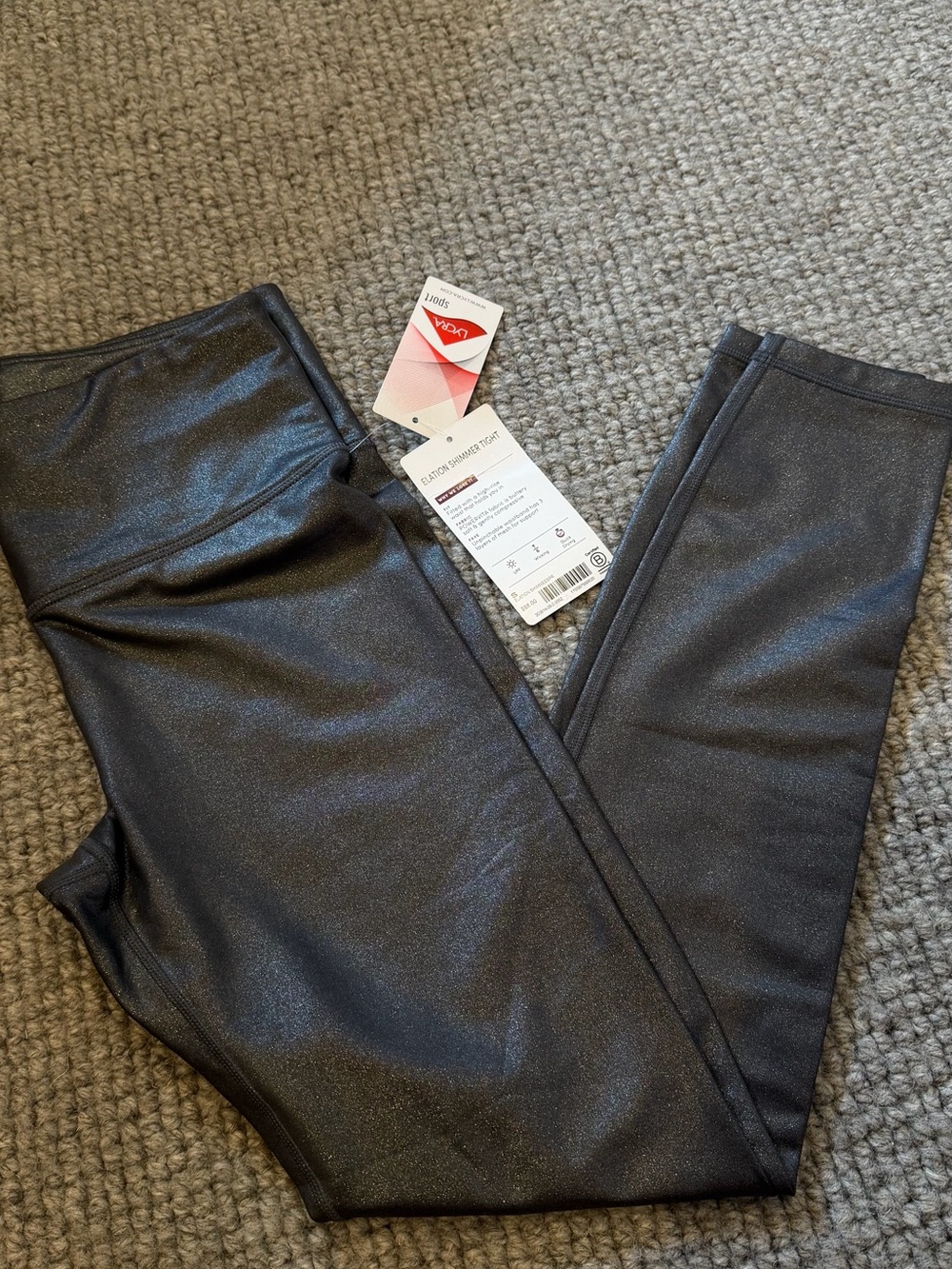 Athleta a new day Black Shimmer Womens Jeggings